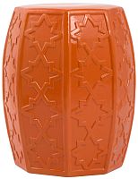 керамический столик-табурет garden stool оранжевый в Туле