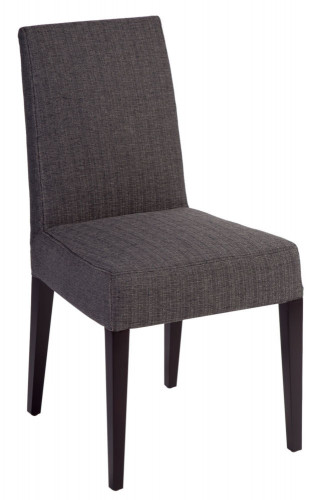 стул aylso dining chair кожа тёмно-серая в Туле