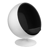 кресло eero aarnio style ball chair черное в Туле