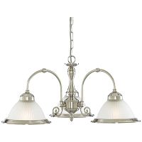 подвесная люстра arte lamp american diner a9366lm-3ss белая в Туле