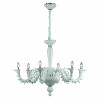 подвесная люстра ideal lux ca rezzonico sp6 bianco в Туле