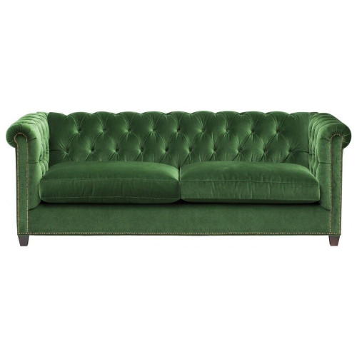 диван chesterfield 2.0 прямой зеленый в Туле