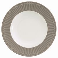 глубокая тарелка alice warm grey в Туле