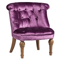 кресло sophie tufted slipper chair сиреневое в Туле