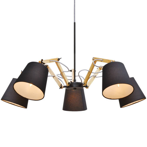 подвесная люстра arte lamp pinoccio a5700lm-5bk в Туле