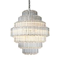 люстра vittoria 12 gold от delight collection прозрачная/золото в Туле