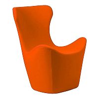 кресло papilio lounge chair оранжевое в Туле