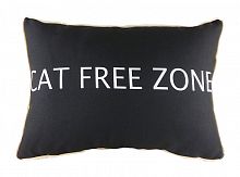 подушка с надписью cat free zone в Туле