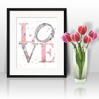 постер love а4 в Туле