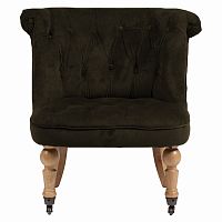 кресло amelie french country chair серо-коричневое в Туле