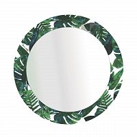 зеркало круглое в раме с принтом tropic в Туле