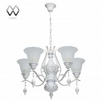 подвесная люстра mw-light версаче 639011505 белая в Туле