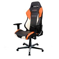 кресло геймерское dxracer drifting черно-бело-оранжевое в Туле