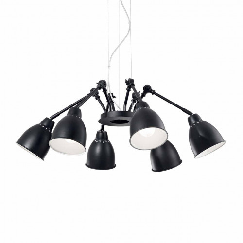 подвесная люстра ideal lux newton sp6 nero в Туле