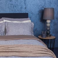 комплект постельного белья decoflux сатин евро versaille grey в Туле