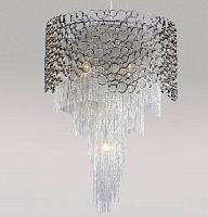 подвесной светильник crystal lux hauberk sp-pl8 d60 матовый никель в Туле