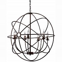 люстра foucault's orb crystal nude коричневая в Туле
