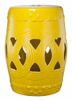 керамический столик-табурет fence stool yellow в Туле