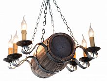 люстра бочонок коричневая в Туле