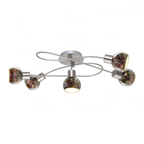 потолочная люстра arte lamp illusione a6125pl-5ss в Туле