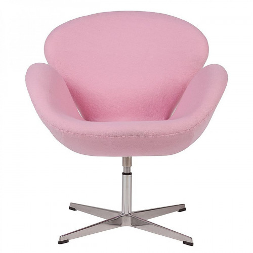 кресло swan chair светло-розовое в Туле