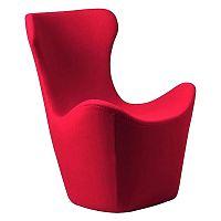 кресло papilio lounge chair красное в Туле