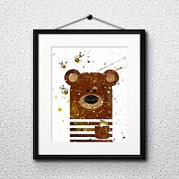 постер bear а4 в Туле