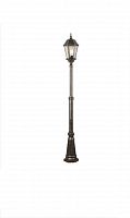 садово-парковый светильник arte lamp genova a1207pa-1bn в Туле