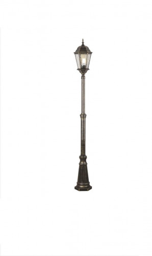 садово-парковый светильник arte lamp genova a1207pa-1bn в Туле