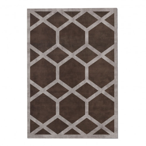 ковер ashton cocoa 200x290 коричневый в Туле