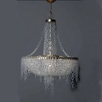 люстра ex02-5 от delight collection прозрачная/золото в Туле