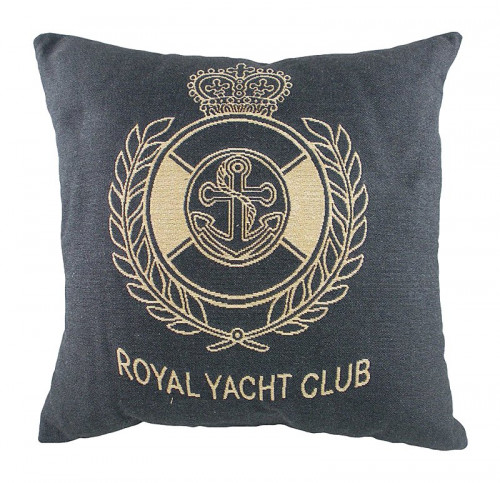 подушка с гербом королевского royal yacht club denim в Туле