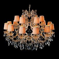 люстра md09054-18a от illuminati прозрачная/золото/желтая в Туле