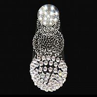 каскадная люстра newport 8113/300 хром в Туле