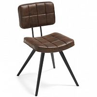 стул lola seat pu brown ноги эпоксидный черный c592u09 от la forma (ex julia grup) в Туле