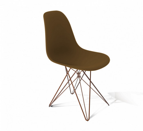 стул dsr коричневый s50 (eames style) в Туле