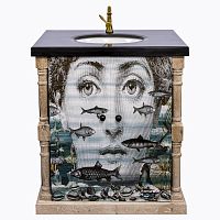 тумба с раковиной аквариум нуар fornasetti в Туле