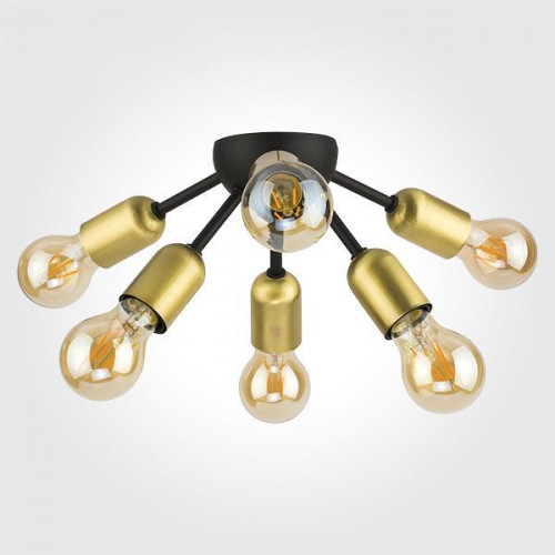 потолочная люстра tk lighting 1467 estrella black в Туле