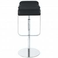 барный стул lem style piston stool черная кожа в Туле