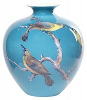 ваза настольная turdus blue low в Туле