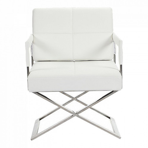 кресло aster x chair экокожа белое в Туле