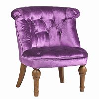 кресло sophie tufted slipper chair лиловое в Туле