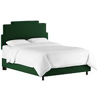 кровать двуспальная 180х200 зеленая paxton emerald velvet в Туле