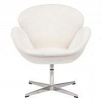 кресло swan chair белое в Туле