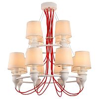 подвесная люстра arte lamp sergio a3325lm-8-4wh в Туле