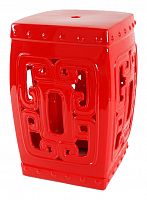 керамический столик-табурет oriental stool red в Туле