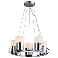 подвесная люстра arte lamp brooklyn a9484sp-5cc хром в Туле