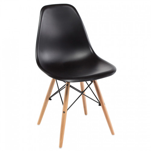 стул деревянный eames pc-015 black в Туле