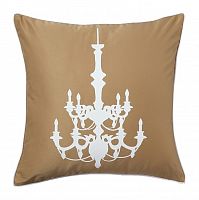 подушка с рисунком канделябра chandelier mustard в Туле