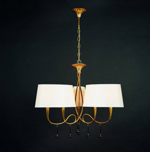 подвесная люстра mantra paola painted gold 3540 в Туле